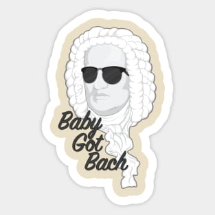 Baby Got Bach Sticker